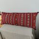 Long vintage Moroccan Berber cushion