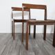 Set Da Pranzo 4 sedie In Legno Anni ‘60 Design Modernariato Vintage