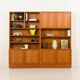 Danish mid century modular bookcase in teak by Poul Hundevad , Denmark