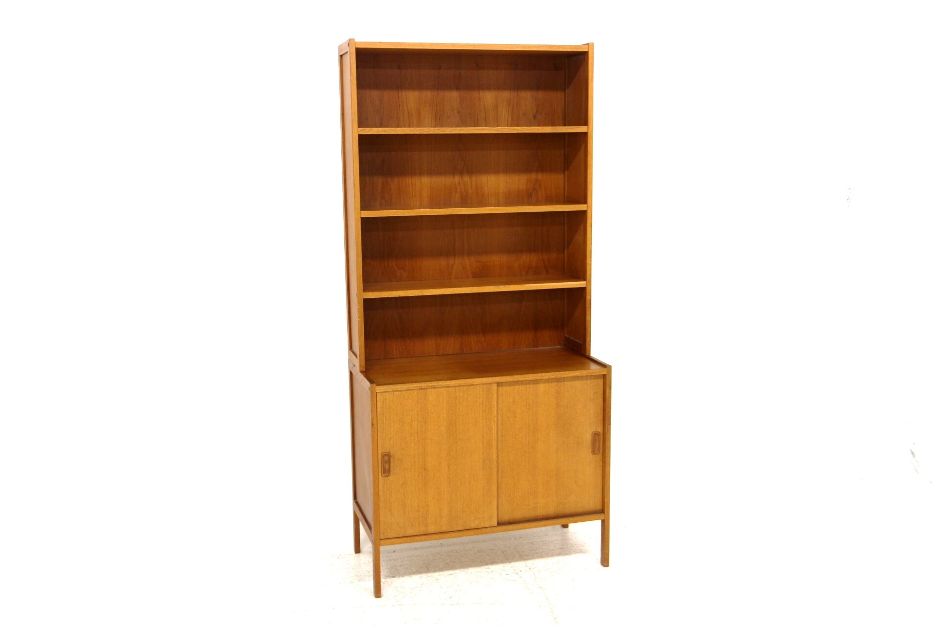 Commode-bibliothèque en teck, Suède, 1960