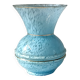 Small vintage light blue Clichy vase