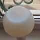 Baluster vase in opaline of Sèvres