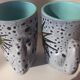 Mug soleil fat lava vintage Vallauris