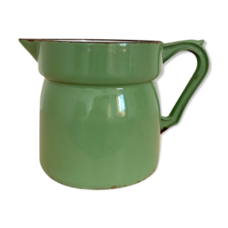 Enamelled cast iron pitcher 1950