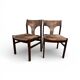 Chaises style scandinave années 70