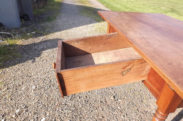 Bureau 19 ème en merisier