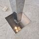 Vintage cubic floor lamp by Gaetano Sciolari, 1970s