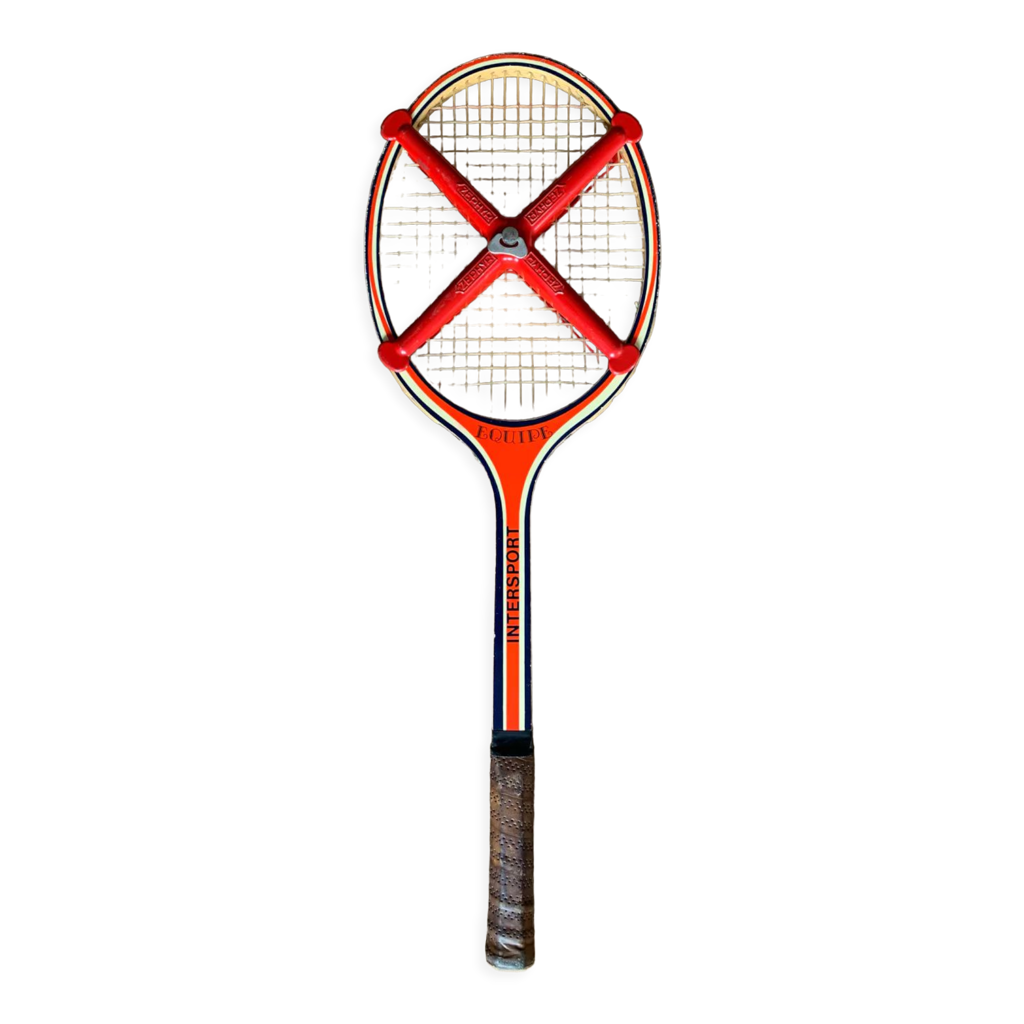 VINTAGE BANCROFT WIGHTMAN CUP WOODEN TENNIS RACQUET ANTIQUE / DISPLAY