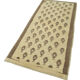 Tapis beige turc tissé à la main 88 cm x 215 cm