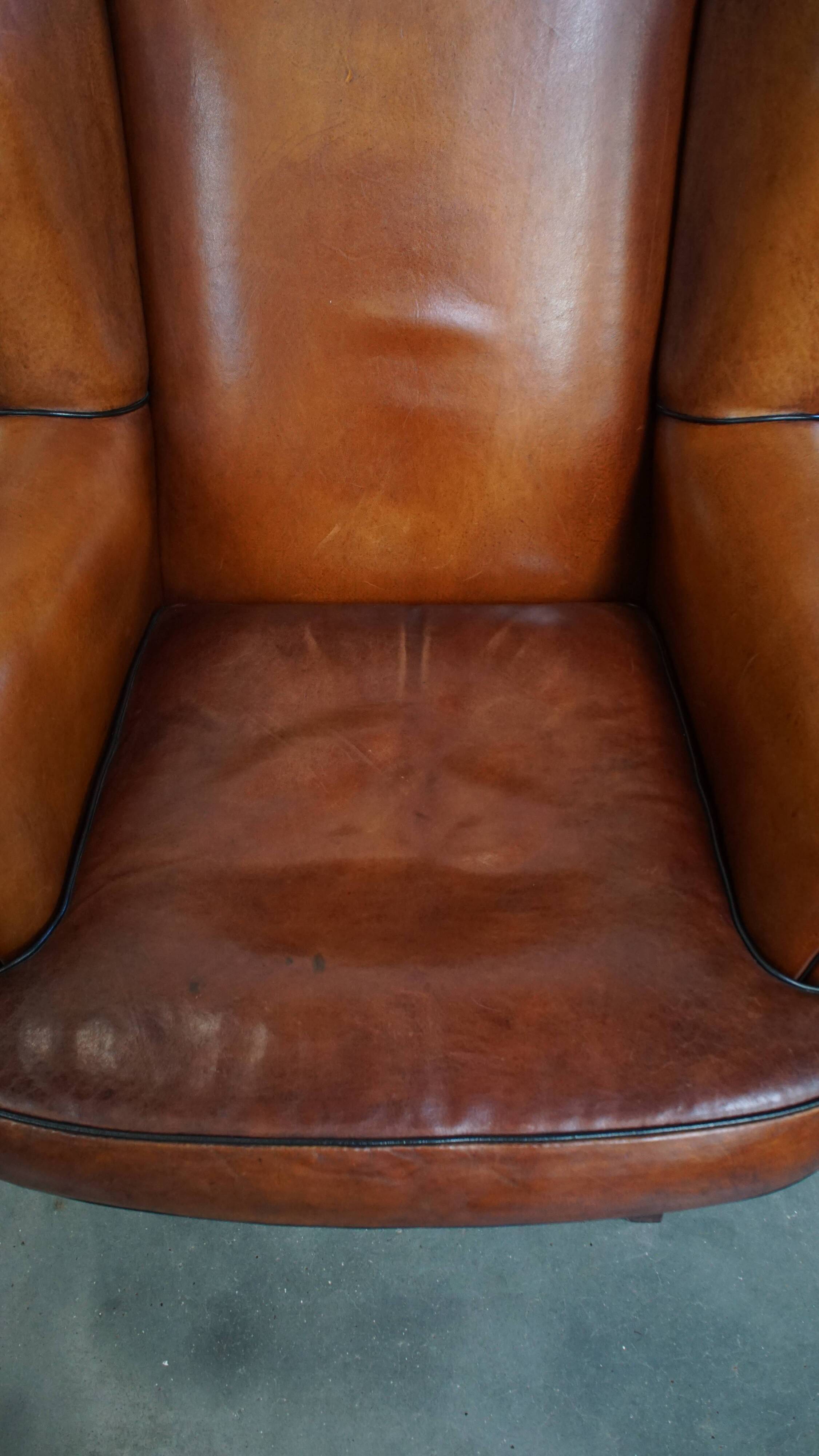 Sheepskin Wingback Chair