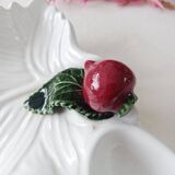 Plat à oeufs en majolique Subtil