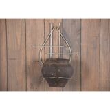 Vintage wall plant rack