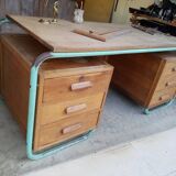 Vintage school master desk