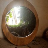 Scandinavian wooden mirror 49x39