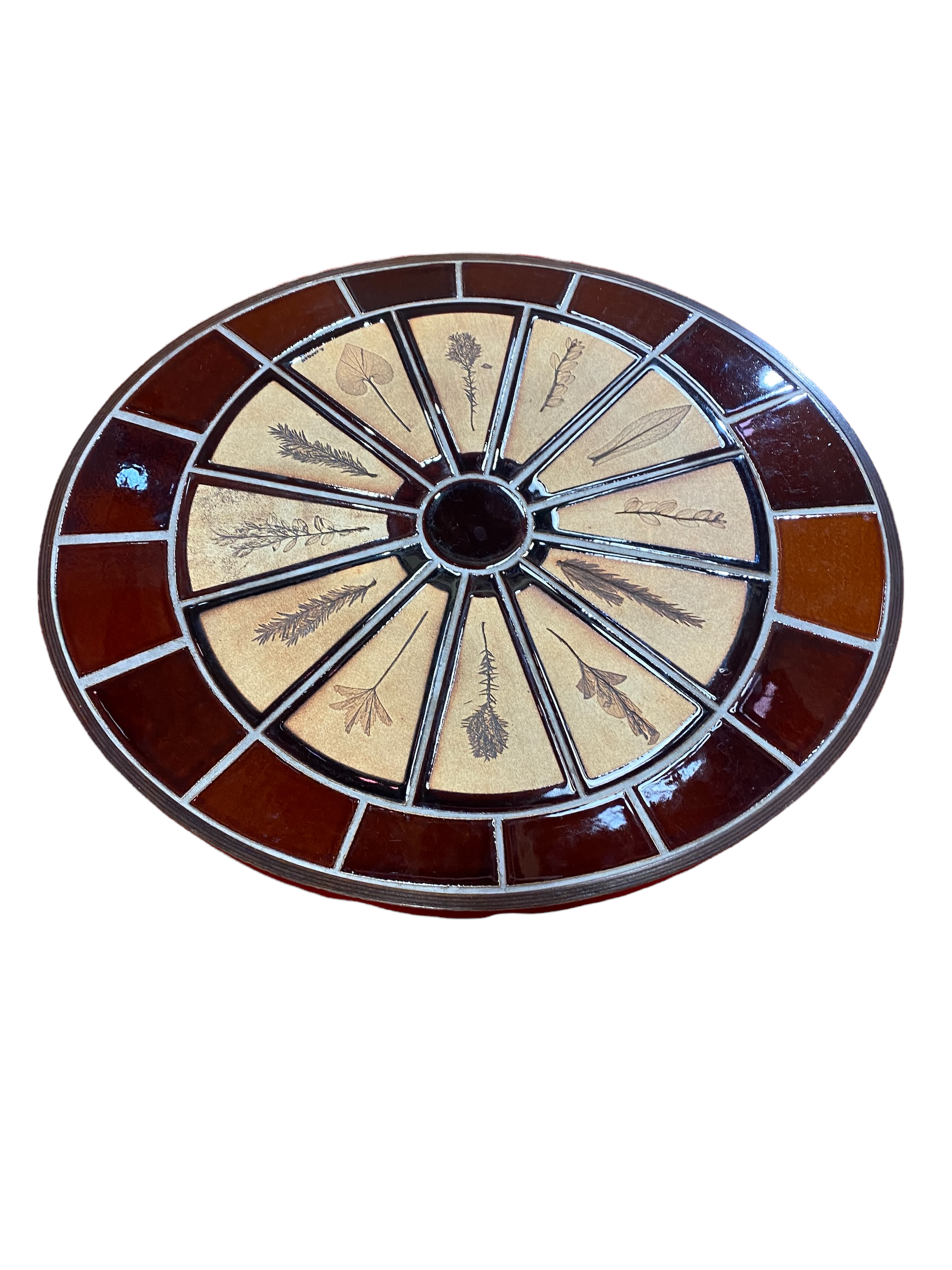 Roger Capron oval coffee table 1960