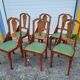 6 Art Nouveau chairs 1910