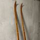 Wooden skis