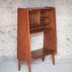 Vintage wooden furniture, Roger Landault shelf for ABC, 1950s.