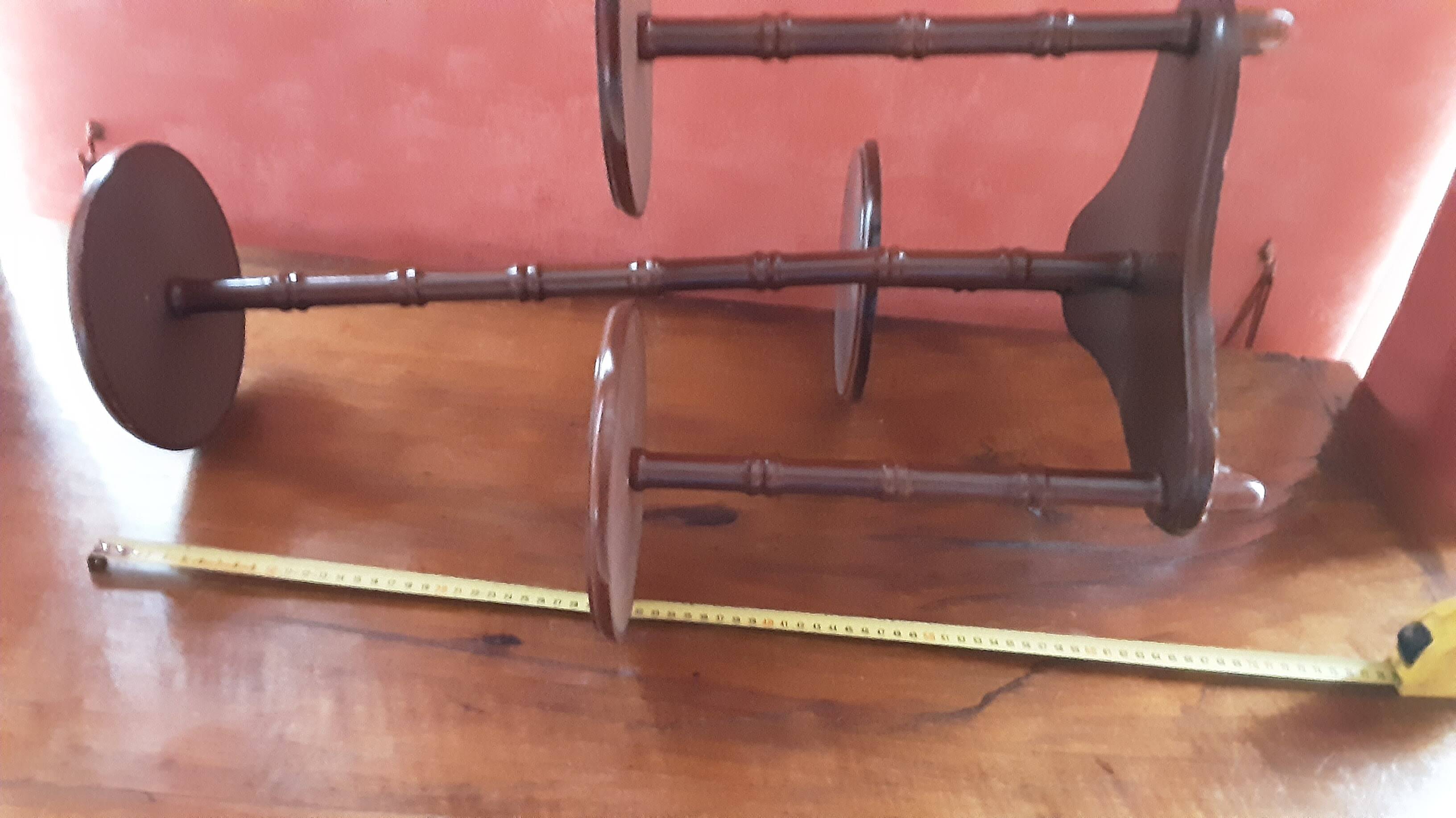 Antique wooden plant stand