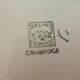 6 vintage flat plates from the Cambridge 210313 Model Salins Factory