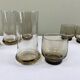 4 smoked mirrored glasses