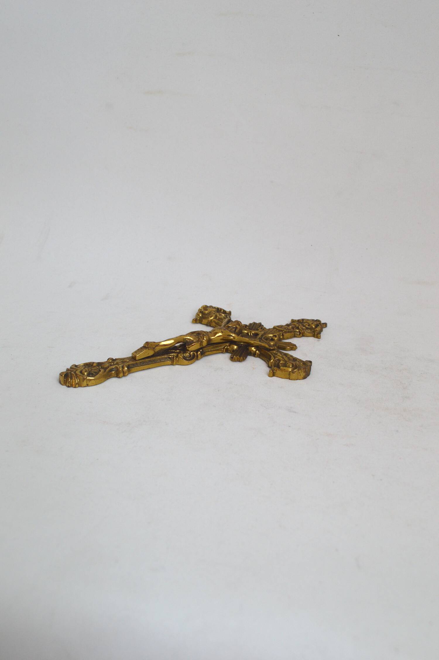 Brass crucifix