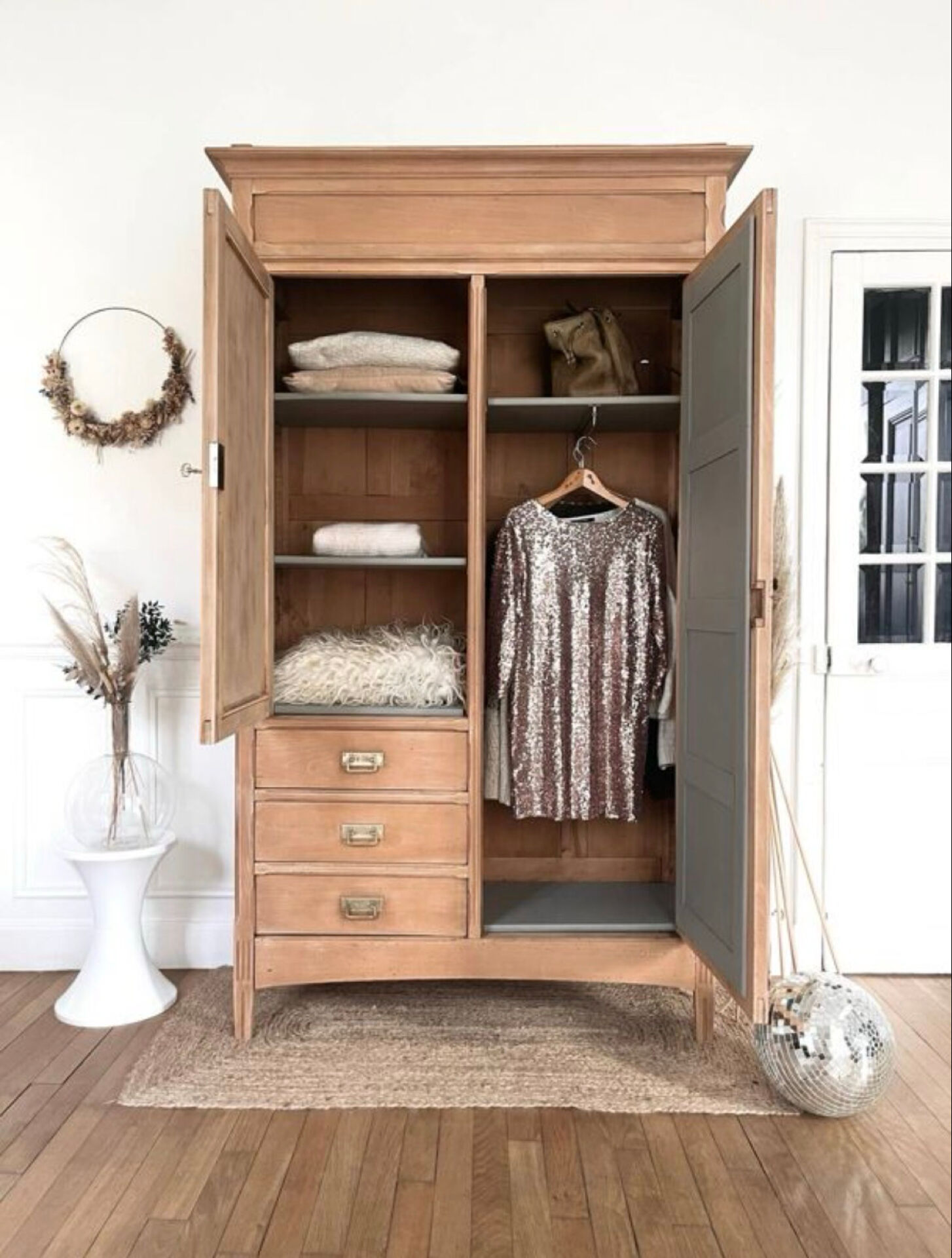 Parisian Art Deco wardrobe