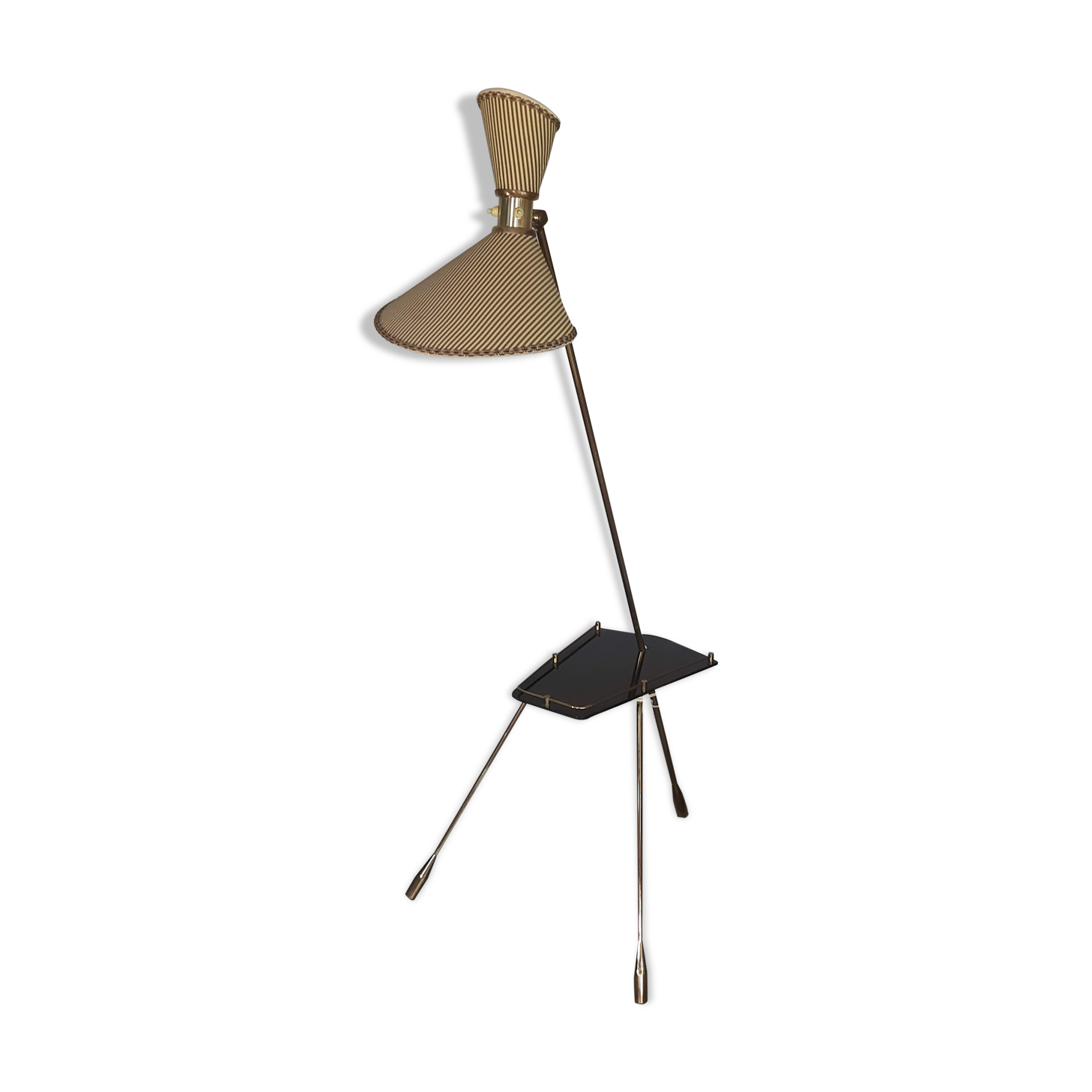 Lampadaire "Julius" Birger Hammerstad pour T. Røste & Co Norvège 1950