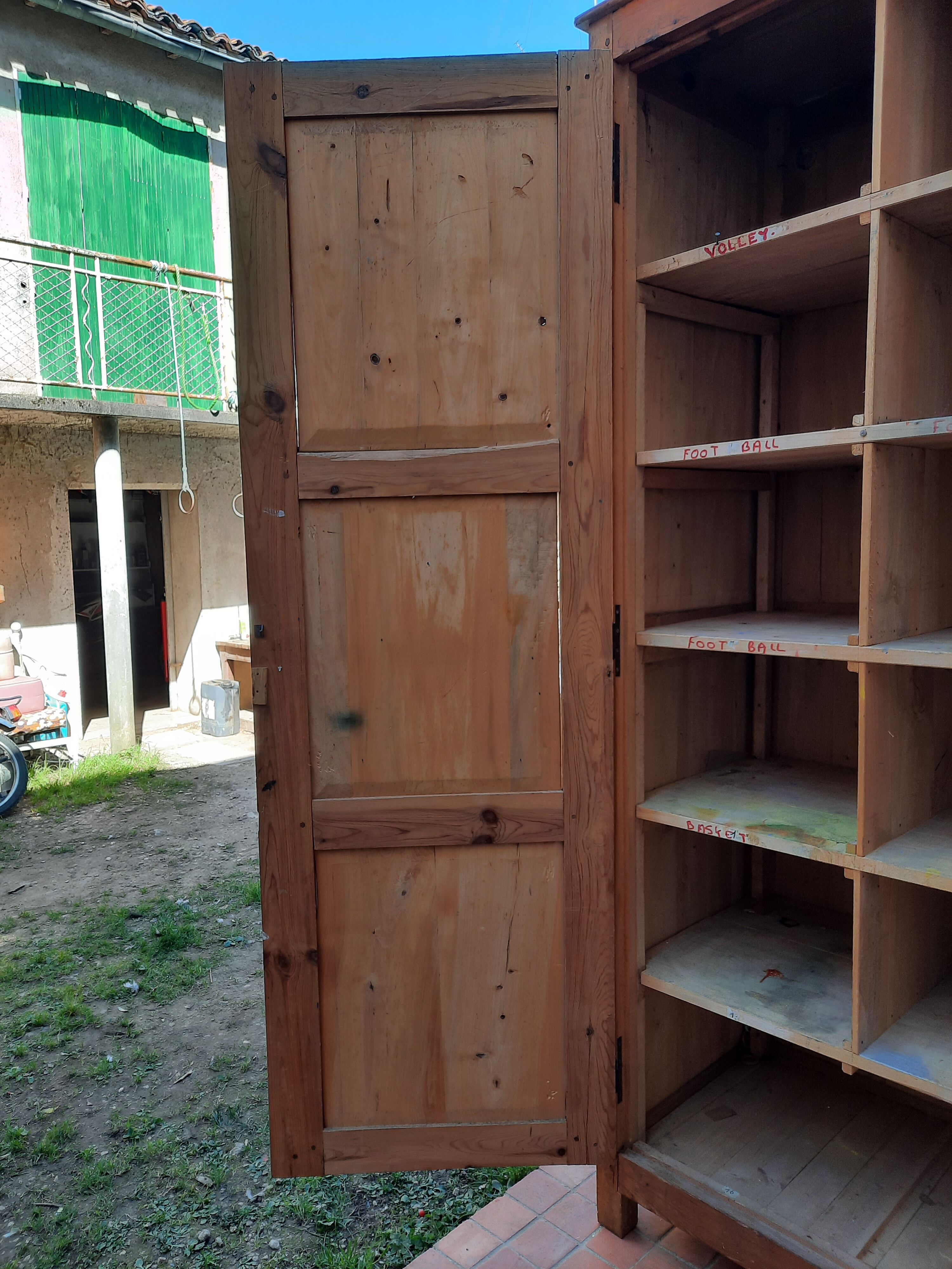 Old lingerie wardrobe