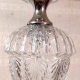 Glass and chrome metal suspension - mid 20th century