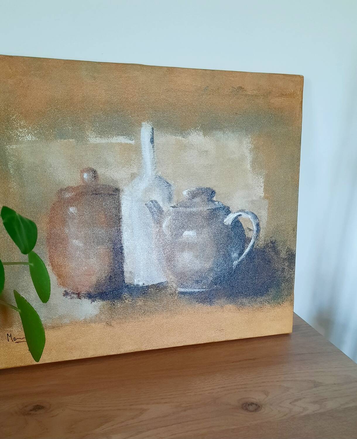 Oil painting painting