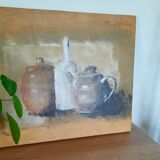 Oil painting painting