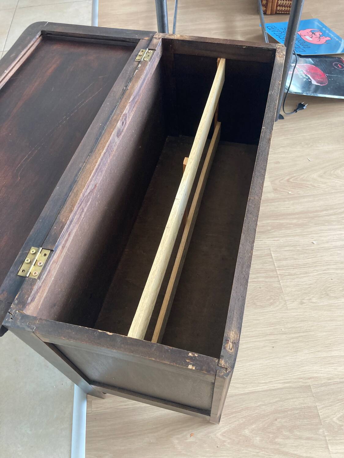 Old wooden chest
