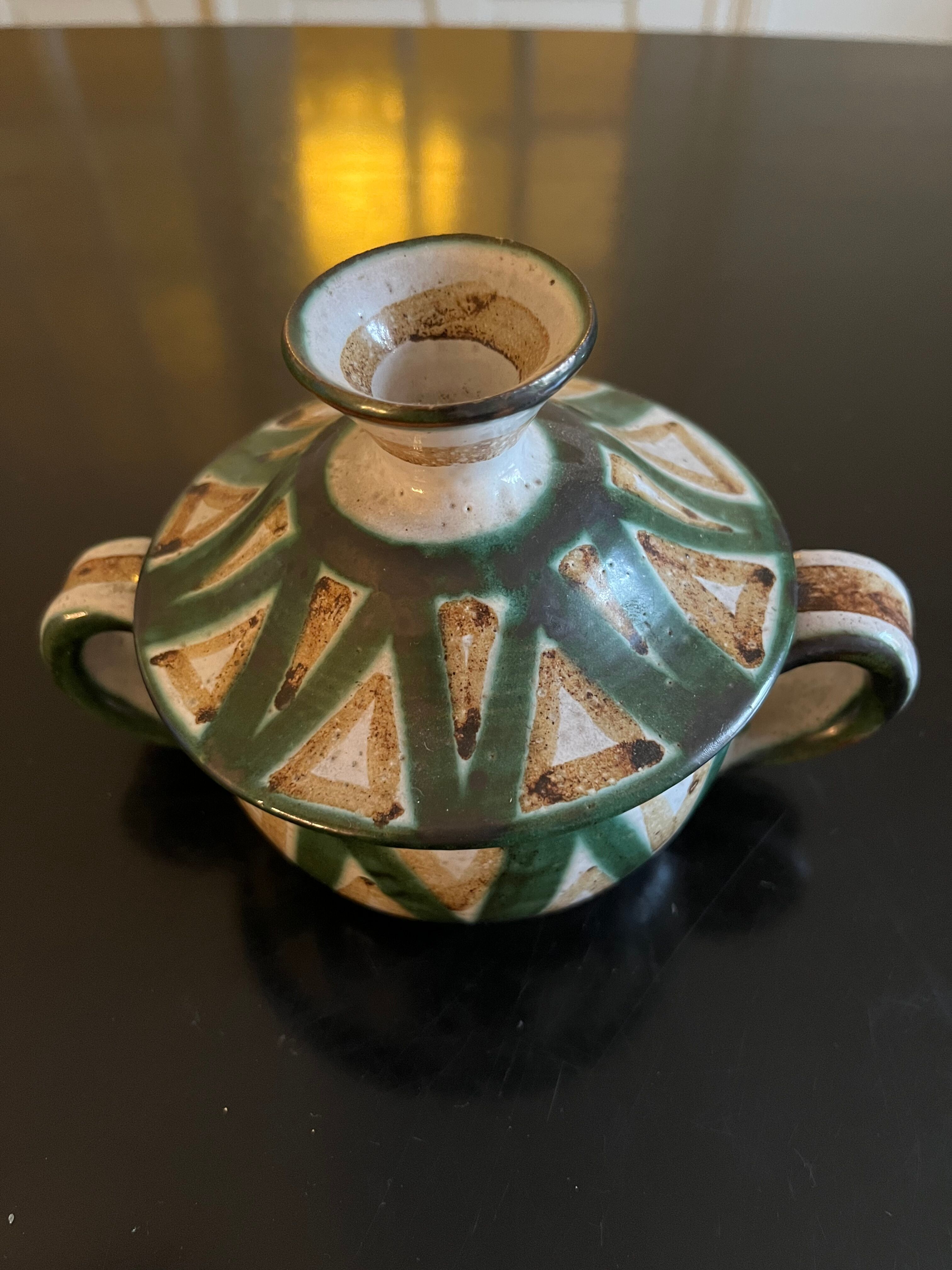 Covered pot Robert Picault