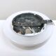 Plafonnier rond en opaline vintage