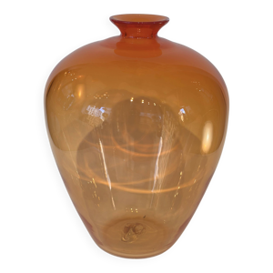 Vase verre soufflé,