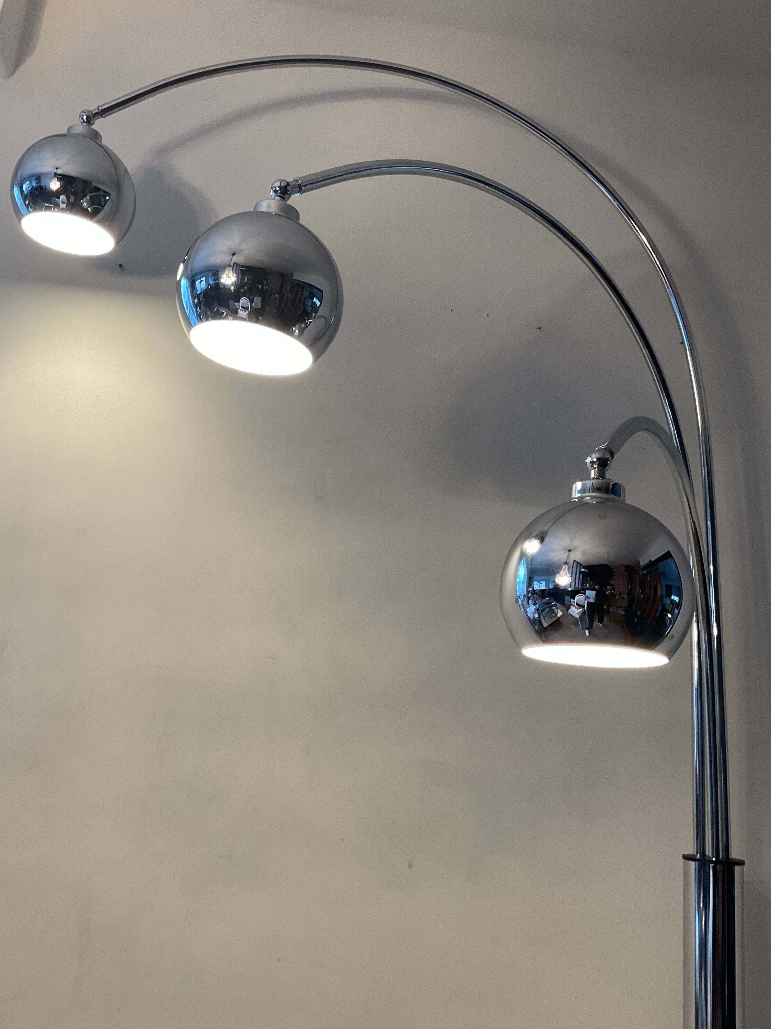 Lampadaire Muguet vintage années 70