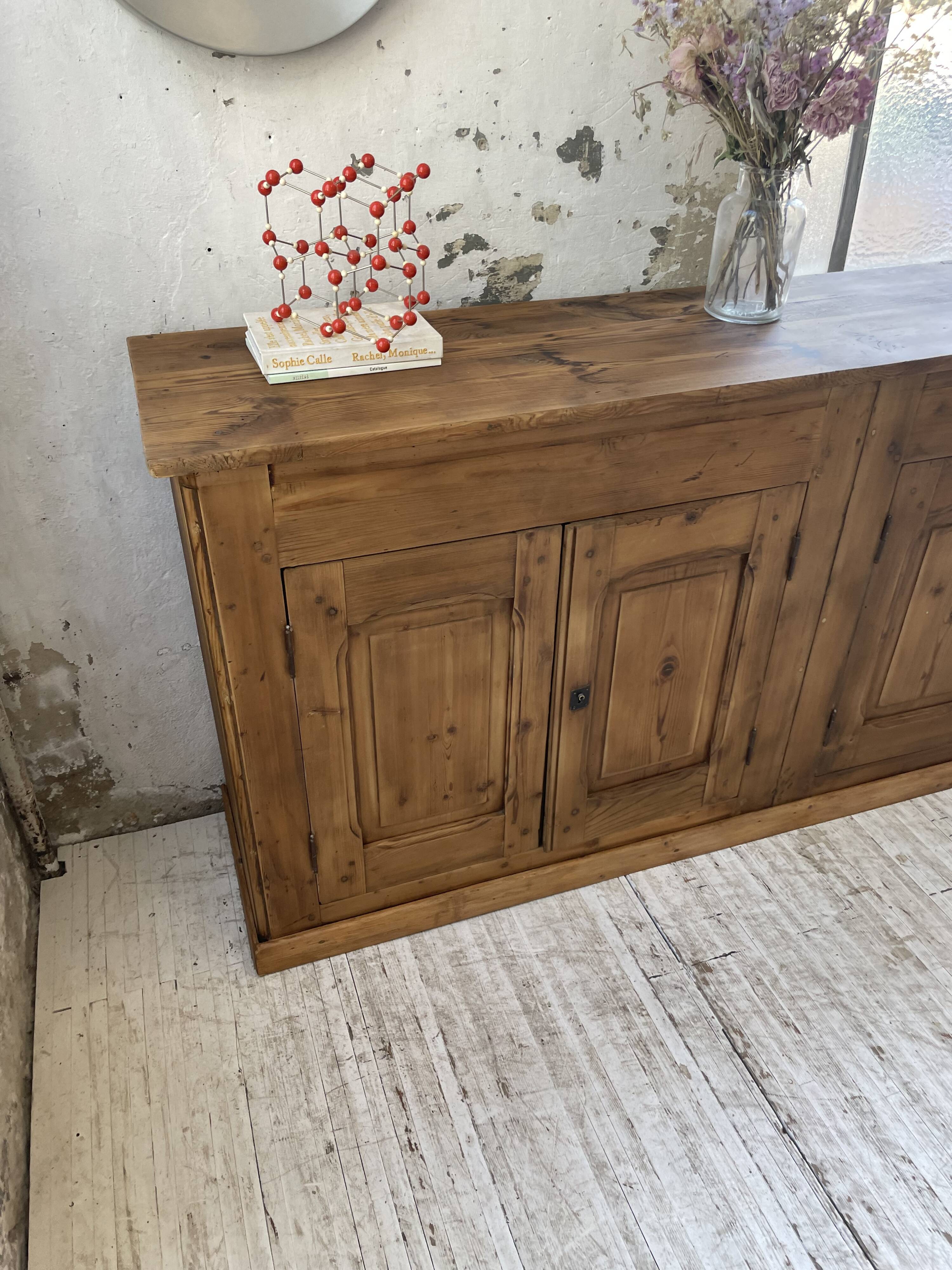 2m pine craft furniture sideboard