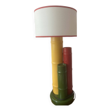FRANCOIS CHATAIN ceramic lamp bamboo model