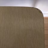 Chaise formica jaune pale