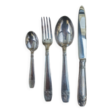 Silver plated cutlery set 84g Noel Collet hallmark