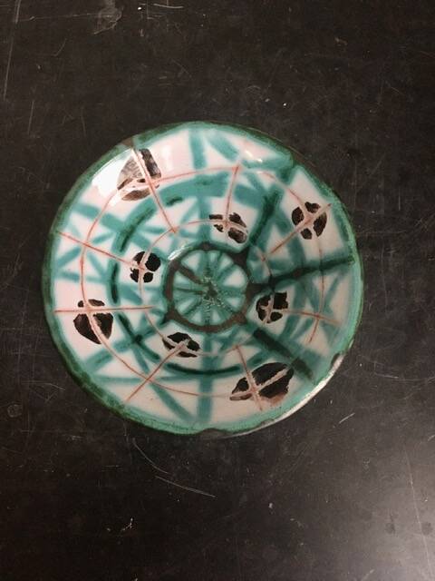 Robert Picault ceramics Vallauris was Derval Capron Picasso.