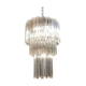 Italian murano glass prism chandelier