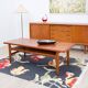 Table basse danoise en teck par Nils Bach, années