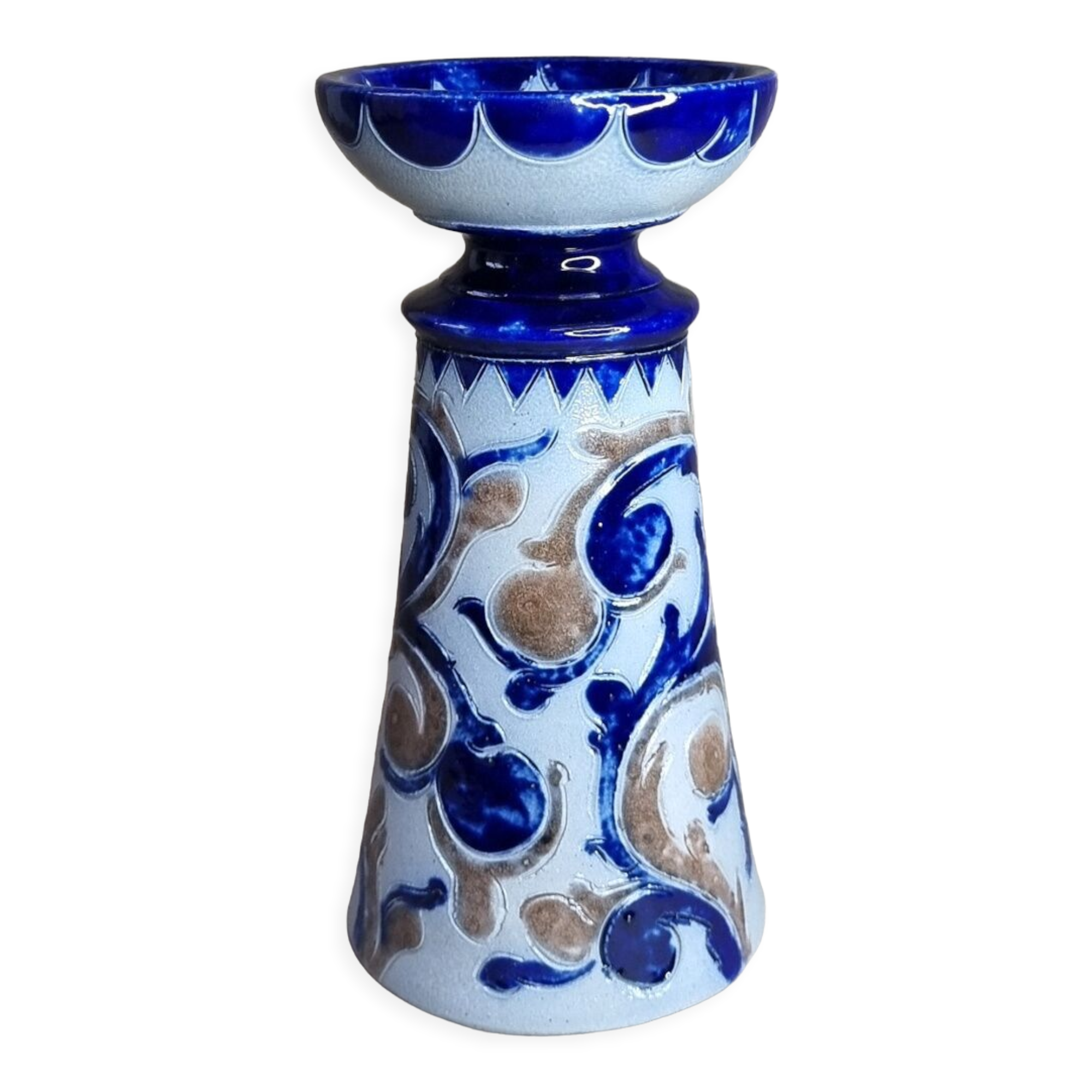 Perfume burner candle holder in Betchdorf stoneware