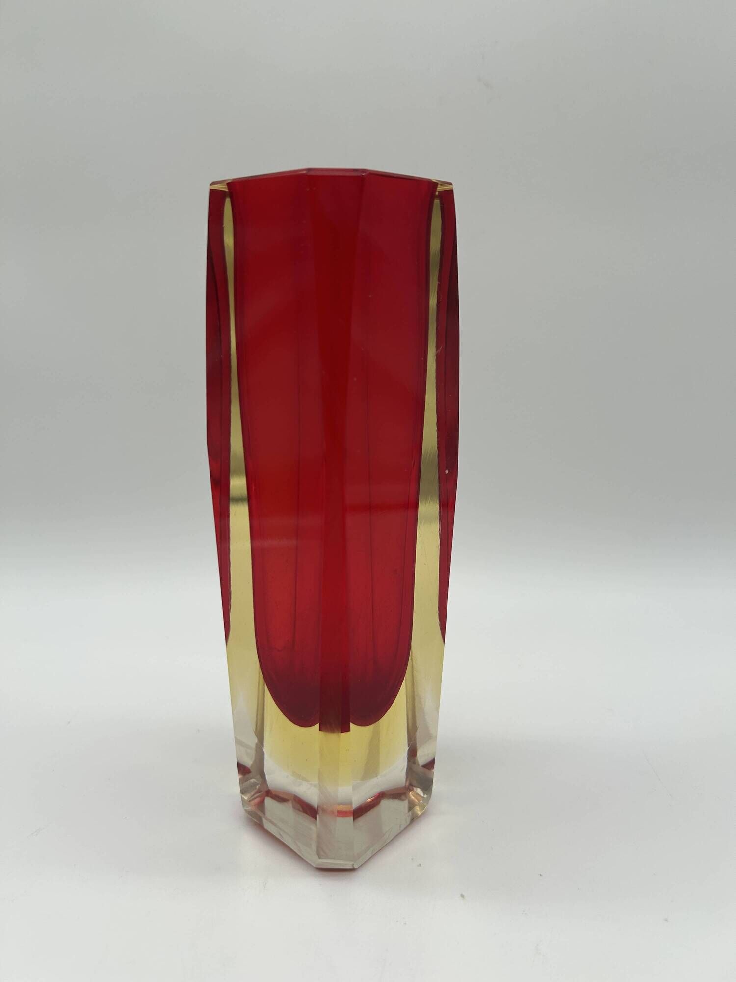 Sommerso vase attributed to Flavio Poli