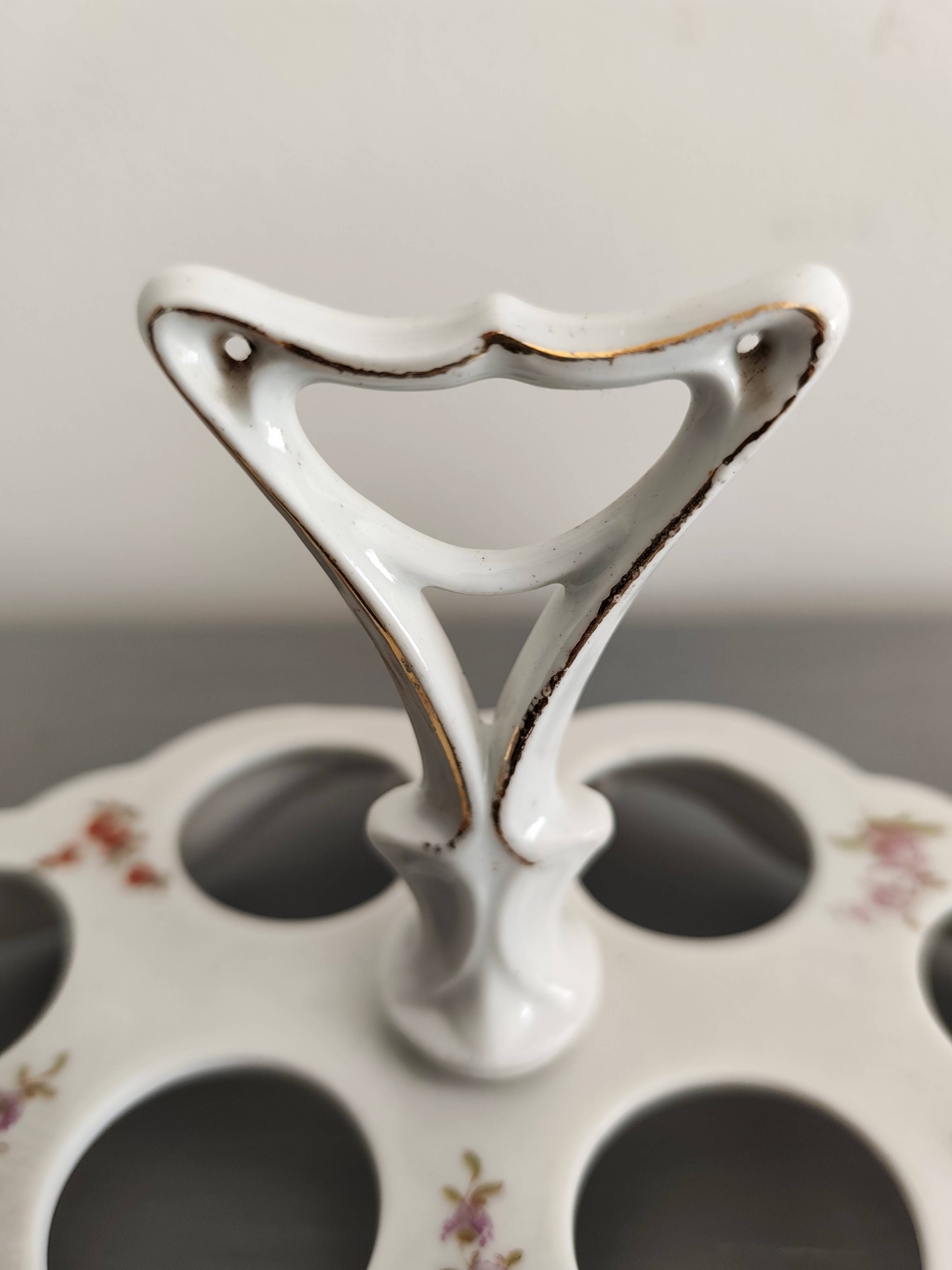 Porcelain egg cups from the 1960s