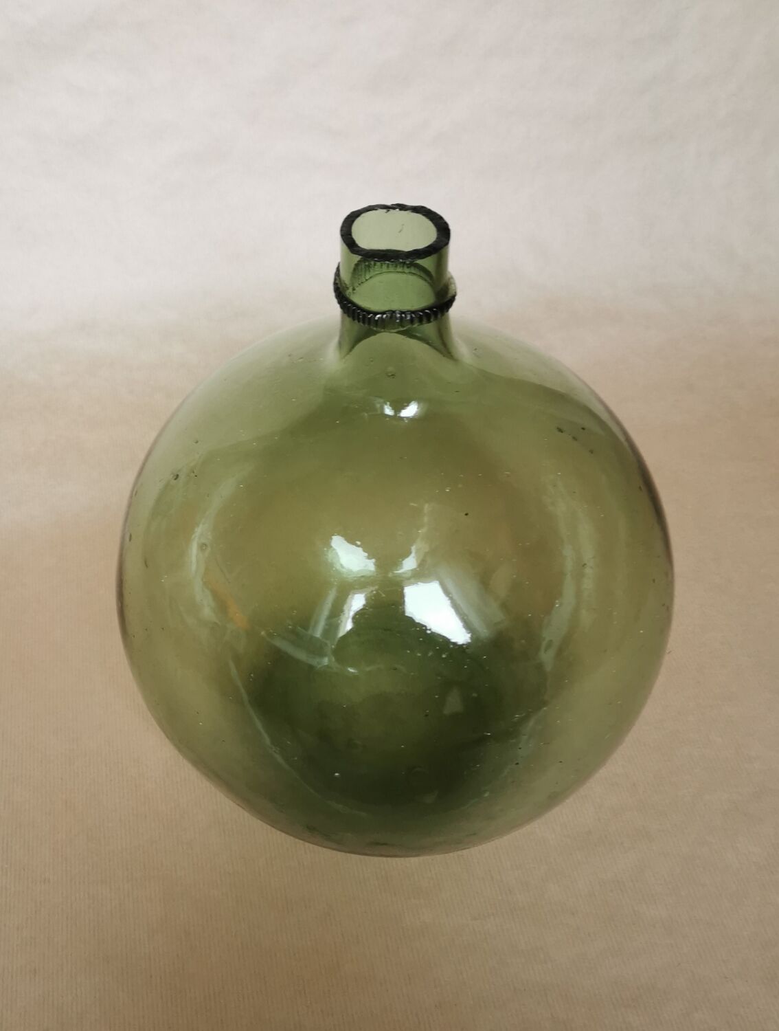 Demijohn blown glass 28 cm