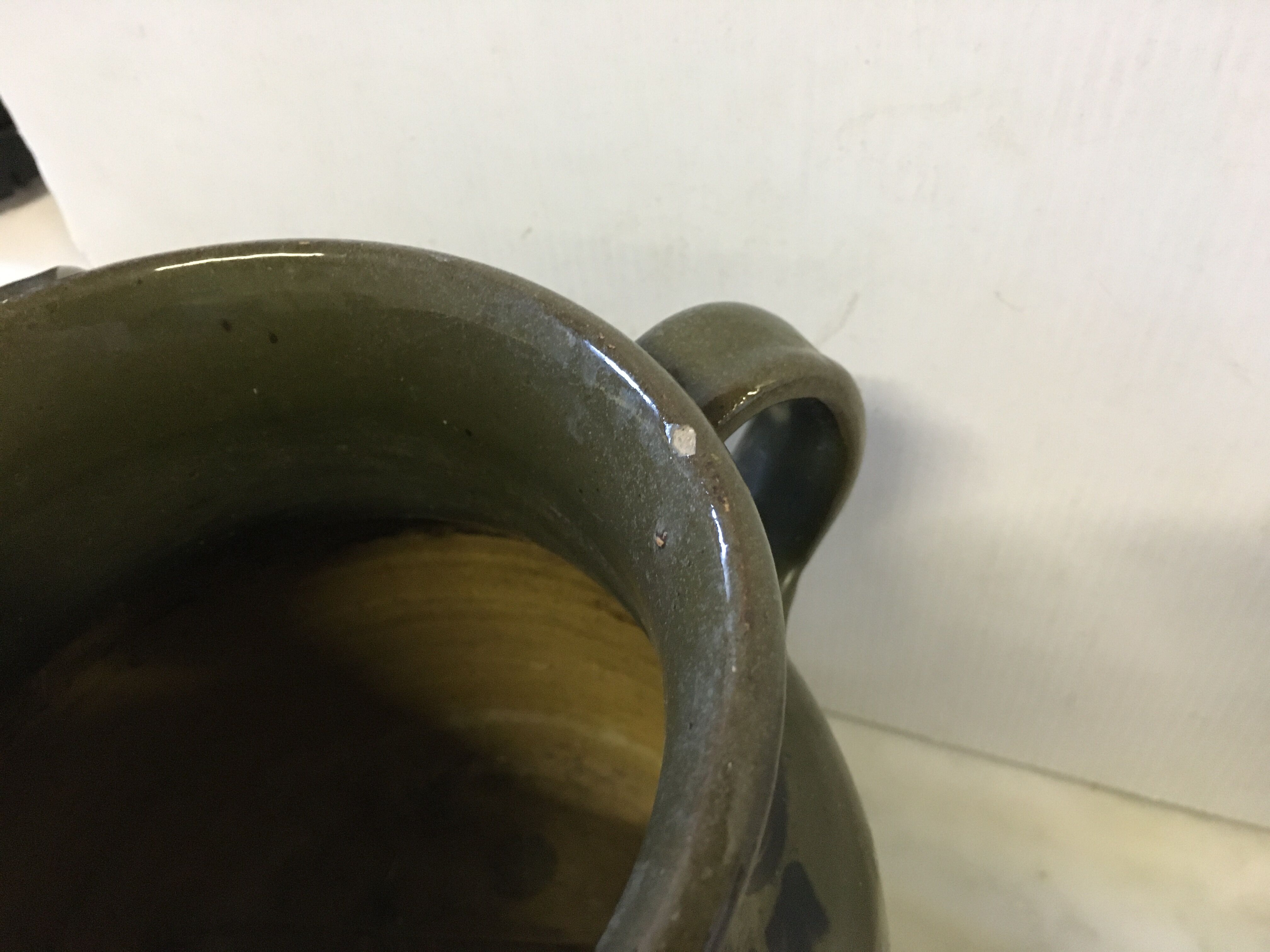 Vase Léon Elchinger Soufflenheim Alsace