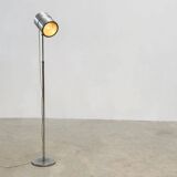 Chrome French floor lamp
